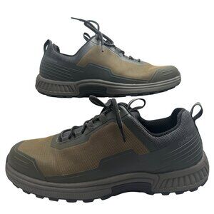 Orthofeet Mens Shoes Size 11.5 Wide Comfort Orthopedic Lace-Up Olive/Black Durab